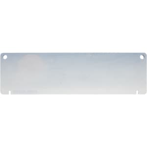 A desk mat featuring a soft, gradient design with a subtle illustration of the sky and celestial elements.