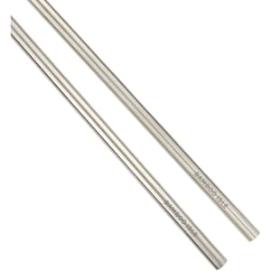 A Mojito Straw Set featuring two stainless steel straws with a sleek, shiny finish. Includes branding on one straw.