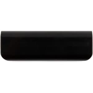 A sleek black power bank designed for charging devices on the go.