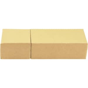 A brown cardboard box set featuring two rectangular compartments for storage or packaging.