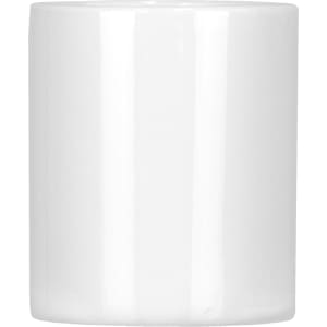 A white ceramic mug, 325ml capacity, presented in a box with a logo.
