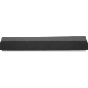 A black single pen box with a sleek design and a subtle logo on the side.