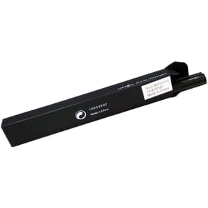 A black Marksman Voyager ballpoint pen in a black packaging box with a logo.