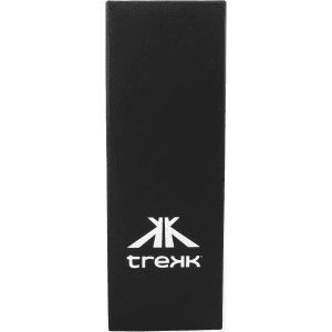 A black packaging box for the Trekk Stainless 700 ml drink bottle, featuring a logo on its side.