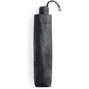 A drink bottle in a sleek black colour with a textured finish and a removable cap. It features a logo on the side.