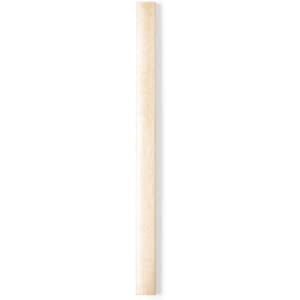 A wooden dowel, light in colour, featuring a smooth, straight design with no visible markings or branding.