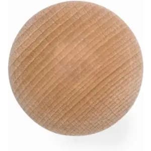 A round wooden product with a textured surface, featuring a natural timber colour.