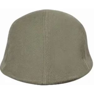 A green cap with a smooth, rounded top and no visible branding. The fabric appears textured and durable.