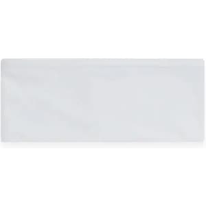 A clear, rectangular plastic product with smooth surfaces, featuring no visible logos or branding.