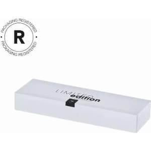 A sleek white box with a black label features the words "LIMITED edition" and includes a logo.