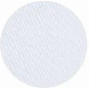 A circular white product with a textured surface, featuring a simple design and no visible branding.