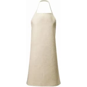 A drink bottle in a neutral beige colour, featuring a simple design and a logo.