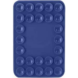 A silicone mould in navy blue featuring 20 spherical cavities arranged in a rectangular shape.