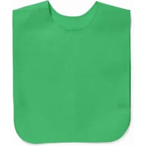 A green promotional product featuring a simple, rounded design. It includes a logo but no text or badges.