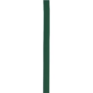 A green polyester ribbon with a smooth texture, featuring a simple design without any logos or branding.