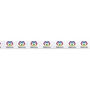 A repeating design featuring multiple colourful logos along a white background. The logos include a geometric shape design.