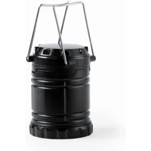A drink bottle in black with a unique cap and a metal wire holder. It has a cylindrical shape.