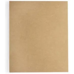 A plain brown cardboard sheet with a smooth texture. It has a light brown colour and no visible markings.