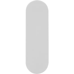 A sleek grey smartphone strap with an oval shape, featuring a subtle logo.