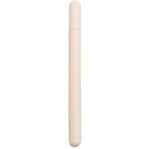 A drinking straw set in a natural beige colour, featuring a compact design and a storage case.