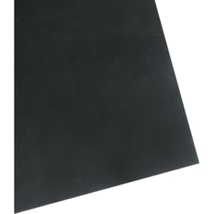 A black football training mat with a textured surface, suitable for outdoor use. Features a logo in one corner.