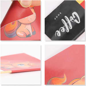 A pack of colourful sticky flags featuring a playful design with a cartoon pony. Includes a branded logo.