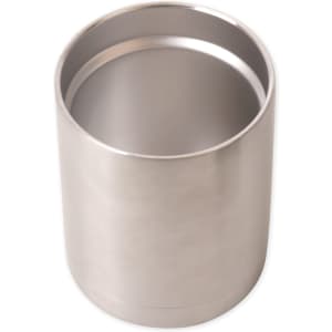 A drink bottle that is a 10oz stainless steel tumbler with a smooth, metallic finish and no visible branding.
