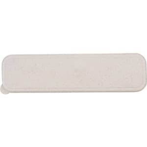 A portable utensil set in a light beige colour, featuring three pieces stored together with a compact design.