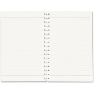 A5 full colour wiro binding notebook with blank lined pages and a spiral binding. Available in various colours.