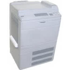 A photocopier-shaped stress reliever in grey, featuring details like a handle and control panel.