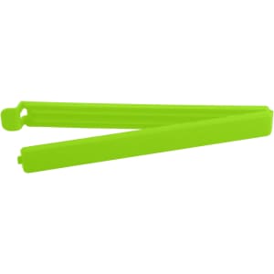A bright green large food bag seal clip, designed for sealing food bags securely. It has a simple, sleek design.