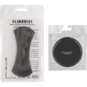 A black Sticky Nano Rubber Pad and gel pads, packaged in clear plastic with branding visible.