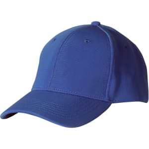 A blue Ottoman cap with a curved brim and ventilation holes, featuring a logo on the side.