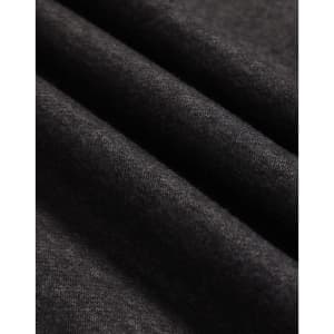 A close-up of dark grey polar fleece fabric with a soft, textured surface.