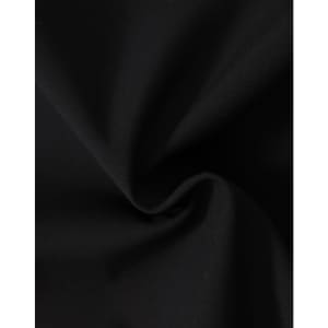 A close-up of black fabric featuring a soft texture, ideal for softshell jackets.