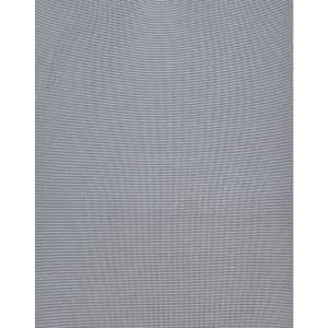 A textured grey polo shirt featuring a subtle pattern and a logo on the chest.