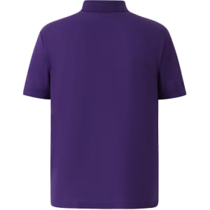 A purple Men's Connection Polo featuring a classic design with short sleeves and a subtle logo.