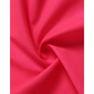 A swirl of bright pink fabric, showcasing a textured surface ideal for safety apparel.