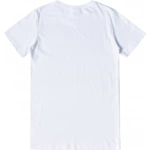 A light blue men's premium cotton t-shirt with a plain back and a logo on the neck area.