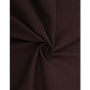A close-up of brown fabric, showcasing a smooth, premium cotton texture suitable for making t-shirts.