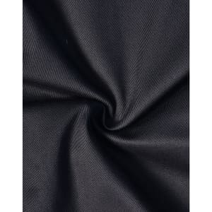 A close-up of black fabric, featuring a smooth, durable texture suitable for cargo pants.
