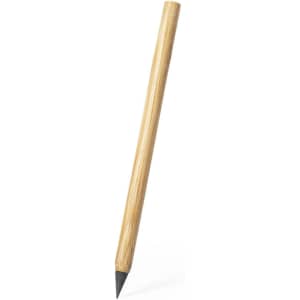 A grey-lead pencil with a wooden shaft, featuring a pointed tip for writing or drawing.