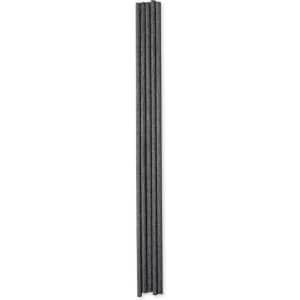 A set of five grey diffuser reeds arranged vertically against a white background, featuring a minimalist design.