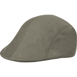 A green Bruck Cap with a sleek design and a curved brim. The cap features a logo.
