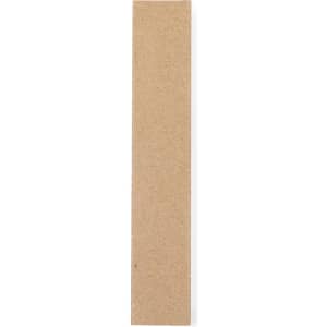A wooden pencil set with an unbranded design, featuring natural wood colour and a long, rectangular shape.