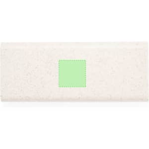A light grey tool set with a green accent, featuring multiple integrated tools, enclosed in a compact case.