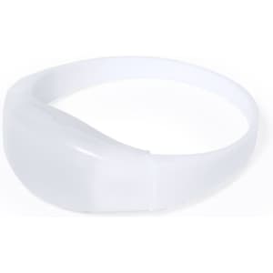 A translucent white Sedoria bracelet featuring a smooth, rounded design. The product includes a logo.