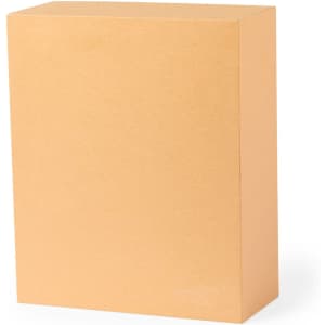 A plain, light brown box with no visible logos, designed for packaging products.