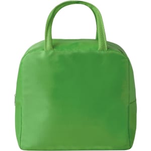 A green Vortex Cool Bag with dual handles and a simple design, featuring a logo on one side.