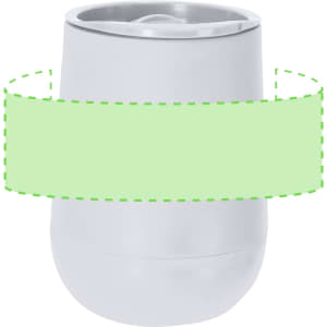 A drink bottle featuring a sleek grey design with an insulated body and a lid, including a built-in straw.